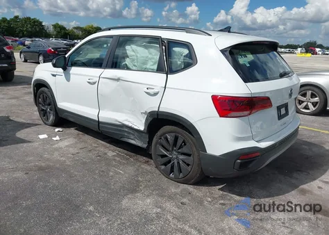 2022 Volkswagen Taos 1.5T S из США, поврежденный, VIN 3VVDX7B25NM009870